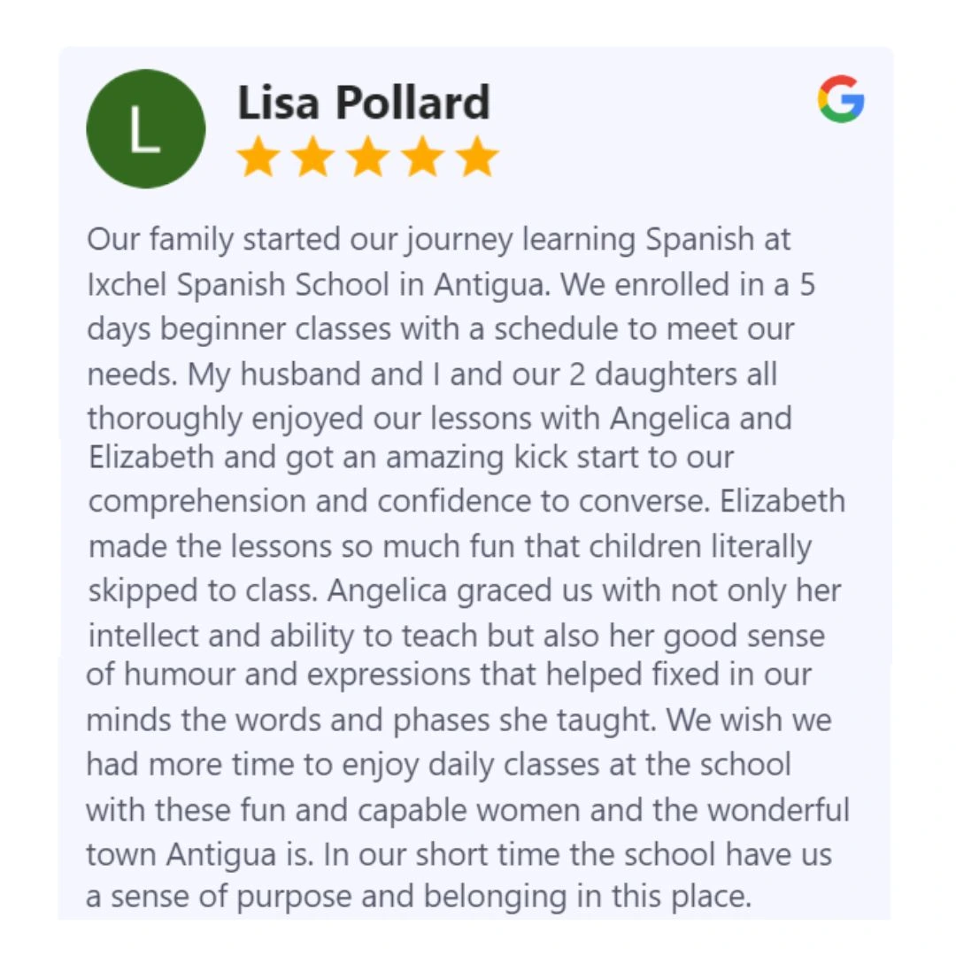 Honest reviews of our Spanish programs